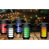 Sodo saulės žibintas-žibintuvėlis su RGB apšvietimu ir nuotolinio valdymo pultu