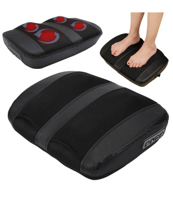 Elektrinis shiatsu pėdų masažuoklis su šildymo funkcija, 36cm x 27cm x 8cm