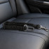 Elastinis automobilio saugos diržas šuniui su amortizatoriumi, juodas, 30–50 cm (ištemptas iki 60–125 cm)