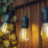 Lauko girlianda su 10 LED lempučių, E27, 10 m