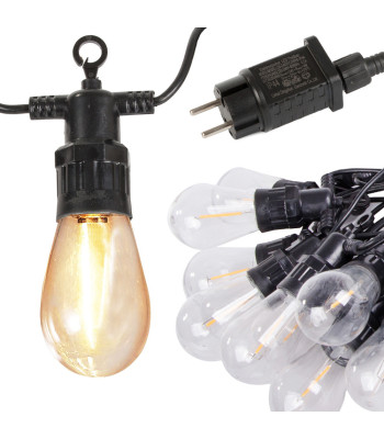 Lauko led girlianda, 10 lempučių