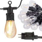 Lauko šviesų girlianda su 15 LED lempučių, apie 15 m