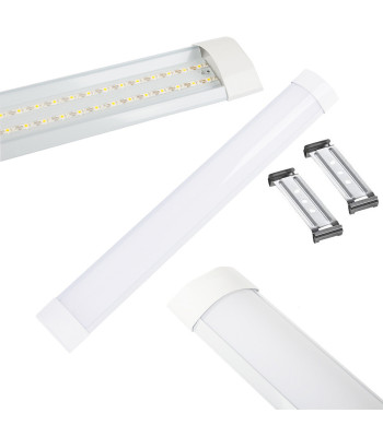 Virštinkinis linijinis led šviestuvas su neutralia šviesa, 18W, 60cm