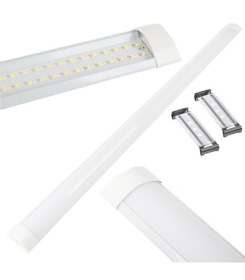 Virštinkinis linijinis led šviestuvas su neutralia šviesa, 28W, 120cm