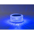 Kristalinė LED RGB naktinė stalinė lempa su pulteliu ir USB įkrovimu, 12 × 12 cm