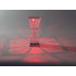 RGB LED naktinė stalinė lempa su pulteliu ir USB įkrovimu, 18 cm