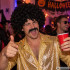 Juodas afro perukas su smulkiomis garbanomis, universalus dydis