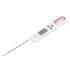 Sulankstomas virtuvinis termometras su LCD ekranu, iki 300 °C, baltas, 15 × 2,8 × 3 cm