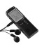 Skaitmeninis diktofonas su mp3 grotuvu, jautriu mikrofonu ir ausinėmis, 8GB