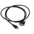 Kabelis vga–hdmi su paauksuotomis jungtimis, full hd, 1,3m