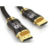 Itin spartus HDMI kabelis su paauksuotais kontaktais, HDMI 2.1, 8K 60Hz, 4K 120Hz, 1,5 m
