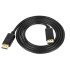 DisplayPort vaizdo ir garso kabelis, 8K / 4K / 2K, DP 1.4, 2 m