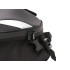 Vandeniui atsparus motociklo krepšys-kuprinė, juodas, 39 l, 43 × 28 × 20–30 cm, 2 viename