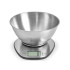 Elektroninės virtuvinės svarstyklės su metaliniu dubeniu, 5 kg / 1 g