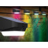 Saulės energija įkraunamas LED RGB lauko šviestuvas su sutemų jutikliu, 9cm x 8,5cm x 6cm