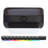 Saulės energija įkraunamas LED RGB lauko šviestuvas su sutemų jutikliu, 9cm x 8,5cm x 6cm