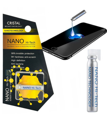 Skystas nano stiklas ekrano apsaugai, universalus, 9H