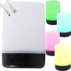 LED RGB naktinė lempa su USB maitinimu, 2 režimai, 8 spalvos, RY-1818, 12 × 7,5 cm