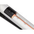 Belaidis keraminis plaukų tiesintuvas su LCD ekranu ir „power bank“ funkcija, 2 viename, 21cm x 3cm x 3,5cm