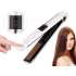 Belaidis keraminis plaukų tiesintuvas su LCD ekranu ir „power bank“ funkcija, 2 viename, 21cm x 3cm x 3,5cm