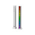 RGB LED šviesos juosta, reaguojanti į garsą, su akumuliatoriumi, 181mm x 16mm x 18mm