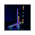 RGB LED šviesos juosta, reaguojanti į garsą, su akumuliatoriumi, 181mm x 16mm x 18mm