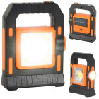 Saulės energija įkraunamas turistinis LED žibintas su powerbanko funkcija, 18cm x 13.5cm x 5cm