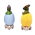 LED naktinė lemputė „Dinozaurų kiaušinis“ vaikams, RGB