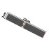 Antakių ir veido plaukelių trimeris su LED lempute, juodas, 13cm x 2cm
