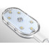 Belaidė RGB LED lemputė automobilio salonui su jutikliniu valdymu, 6 LED, 5,5 × 2,5 cm