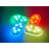 Belaidė RGB LED lemputė automobilio salonui su jutikliniu valdymu, 6 LED, 5,5 × 2,5 cm