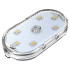 Belaidė RGB LED lemputė automobilio salonui su jutikliniu valdymu, 6 LED, 5,5 × 2,5 cm