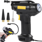 Automobilinis kompresorius su pripūtimo pistoletu ir antgaliais, 12V, 120W, 10 bar, LED