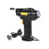 Automobilinis kompresorius su pripūtimo pistoletu ir antgaliais, 12V, 120W, 10 bar, LED
