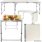 Sulankstomas turistinis ir sodo stalas lagaminas 180 × 60 cm