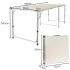 Sulankstomas turistinis ir sodo stalas lagaminas 180 × 60 cm
