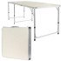 Sulankstomas turistinis ir sodo stalas lagaminas 180 × 60 cm