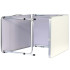 Sulankstomas turistinis ir sodo stalas lagaminas 180 × 60 cm
