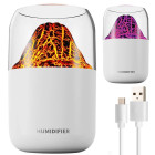 Ultragarsinis oro drėkintuvas ir aromaterapinis difuzorius su LED apšvietimu, 24491, 14,5 × 8,5 cm