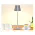 Jutiklinė belaidė LED stalinė naktinė lempa, 3 šviesos atspalviai, USB, 38 cm