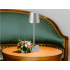 Jutiklinė belaidė LED stalinė naktinė lempa, 3 šviesos atspalviai, USB, 38 cm