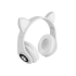 Belaidės „Bluetooth“ ausinės su FM radiju, MP3 grotuvu ir LED apšviestomis katės ausimis, 04116_B