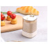 Automatinis dantų krapštukų dozatorius, baltas, 8,5 × 6 × 6 cm