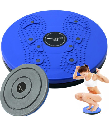 Sukamasis treniruoklis pėdoms masažuoti su iškilimais ir magnetais, mėlynas, 24,5 cm × 2,5 cm