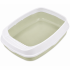 Atvira kačių kraiko dėžė su rėmeliu ir semtuvėliu, didelė, 45 × 34 × 12 cm