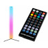 Kampinė pastatoma RGB LED grindų lempa su programėle, 150 cm