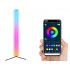 Kampinė pastatoma RGB LED grindų lempa su programėle, 150 cm