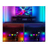 Kampinė pastatoma RGB LED grindų lempa su programėle, 150 cm