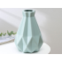 Nedūžtanti plastikinė vaza gėlėms, skandinaviško stiliaus, 20 cm
