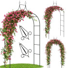 Metalinė sodo pergola – arka vijokliniams augalams, 265 cm